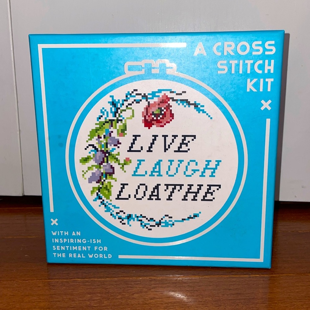 Live Laugh Love Cross Stitch Kit
